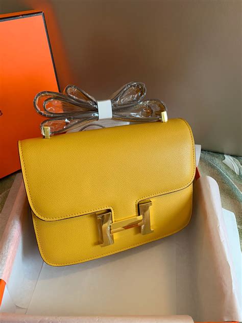 hermes yellow crossbody bag|Hermes crossbody bag price.